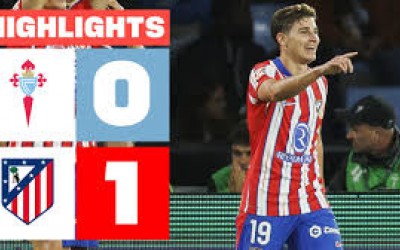 Atlético Madrid 0-1 RC Celta de Vigo